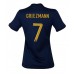 Cheap France Antoine Griezmann #7 Home Football Shirt Women World Cup 2022 Short Sleeve